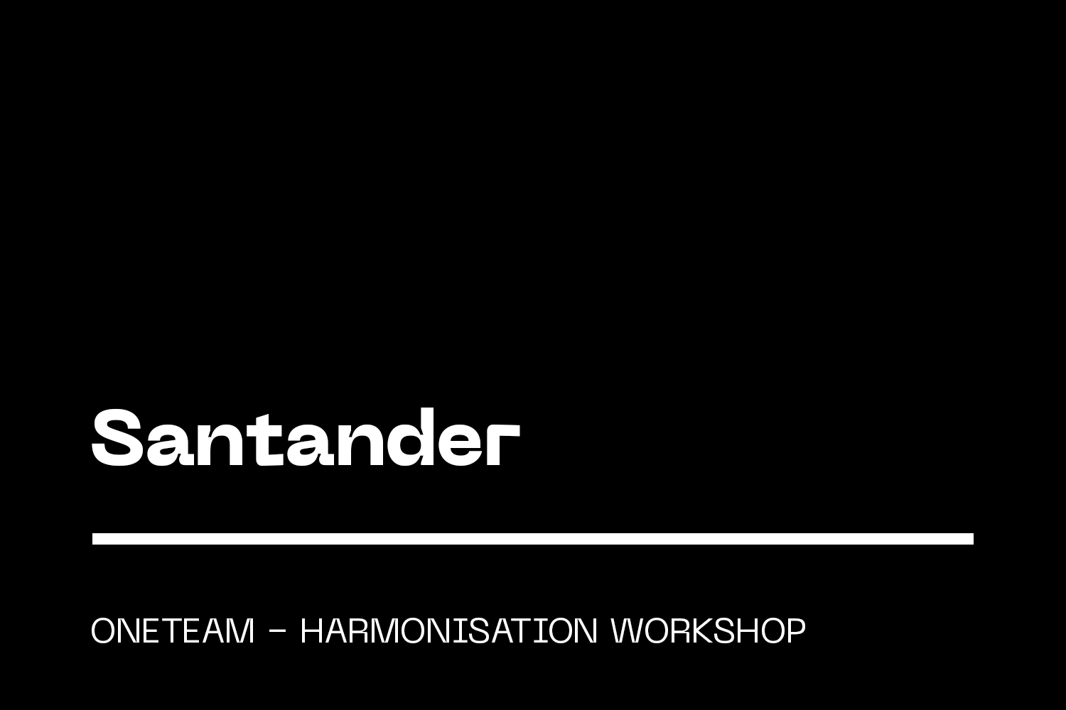 OneTeam — Santander